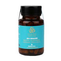 BIO Brahmi, 60 kapslí, Healing Nature -   paměť, relaxace, koncentrace, duševní výkonnost, stres, příznivý vliv na pružnost cév