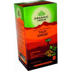 Čaj - Tulsi Ginger BIO, 25 sáčků