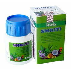 Smriti - regenerace paměti, relaxace 60 veg. kapslí
