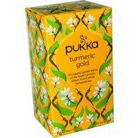 Čaj z koření - ájurvédský, kurkumový, Turmeric Gold, BIO Pukka,  20 sáčků