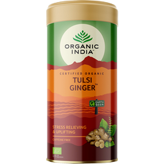 Čaj - Tulsi Ginger, BIO, plech, 100g
